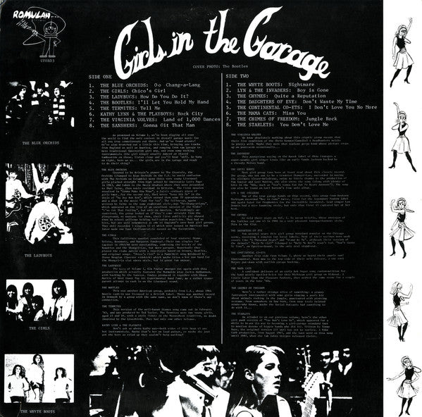 Various : Girls In The Garage Volume 2 (LP, Comp)