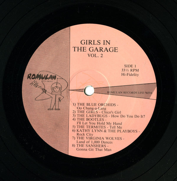 Various : Girls In The Garage Volume 2 (LP, Comp)