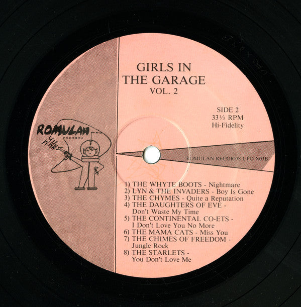 Various : Girls In The Garage Volume 2 (LP, Comp)
