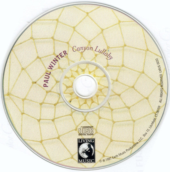 Paul Winter (2) : Canyon Lullaby (CD, Album)