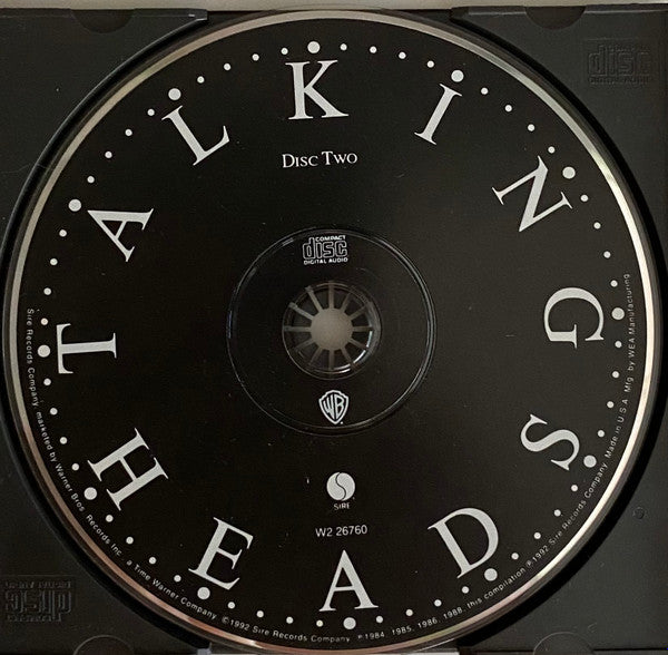 Talking Heads : Sand In The Vaseline - Popular Favorites: 1984-1992 (CD, Comp, RM)