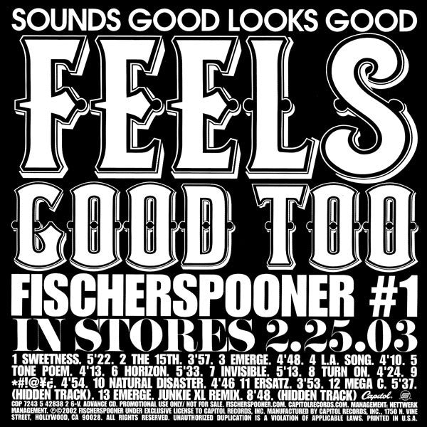 Fischerspooner : #1 (CD, Album, Promo, Car)