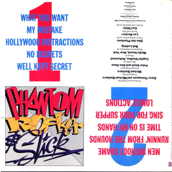 Phantom, Rocker & Slick : Phantom, Rocker & Slick (LP, Album, Club, Car)