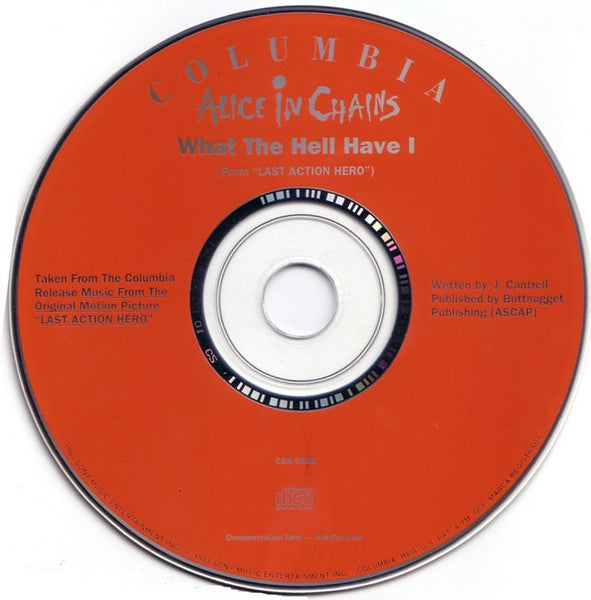 Alice In Chains : What The Hell Have I (CD, Single, Promo)