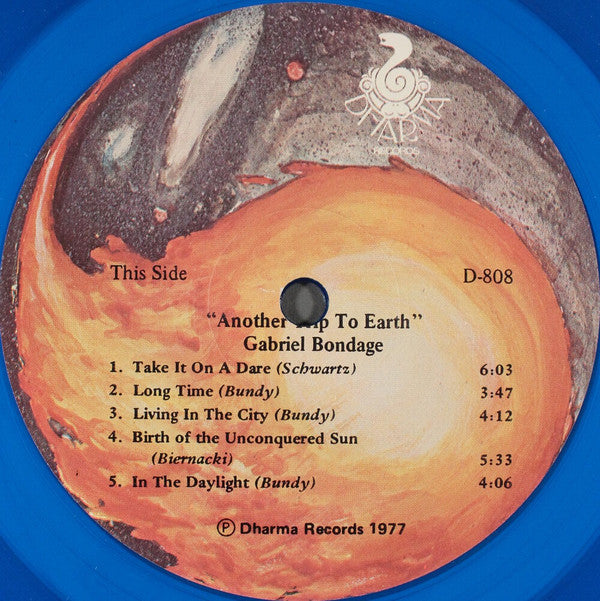 Gabriel Bondage : Another Trip To Earth (LP, Album, Ltd, Blu)