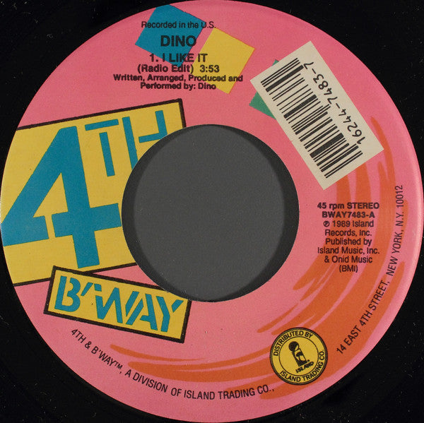 Dino (2) : I Like It (7")