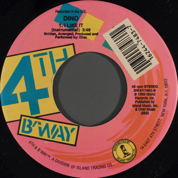 Dino (2) : I Like It (7")