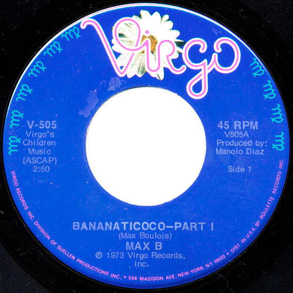 Max-Henri Boulois : Bananaticoco (7")