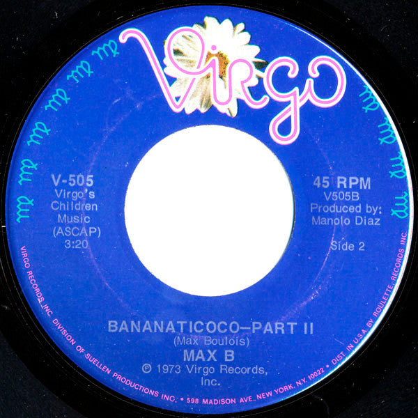 Max-Henri Boulois : Bananaticoco (7")