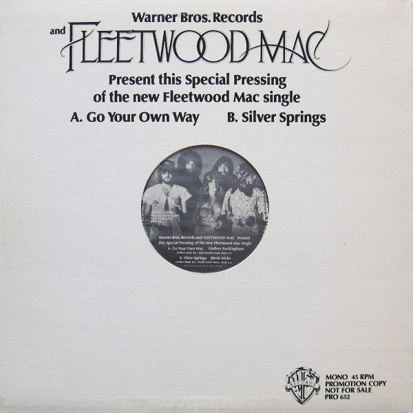 Fleetwood Mac : Go Your Own Way (12", Mono, Promo)