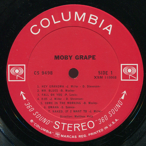 Moby Grape : Moby Grape (LP, Album)