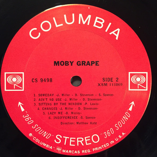 Moby Grape : Moby Grape (LP, Album)