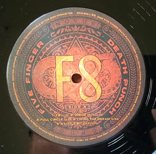 Five Finger Death Punch : F8 (2xLP, Album, 180)