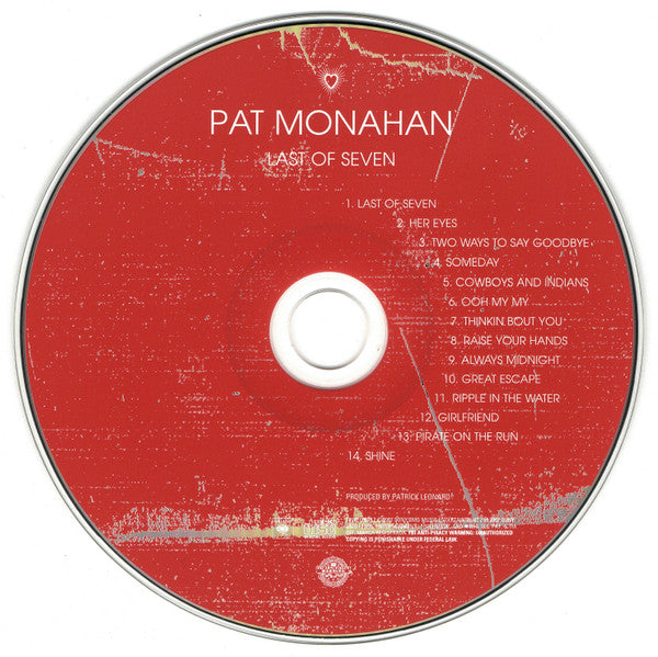 Pat Monahan : Last Of Seven (CD, Album)