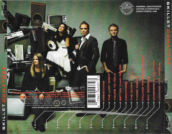 Skillet : Comatose (CD, Album)