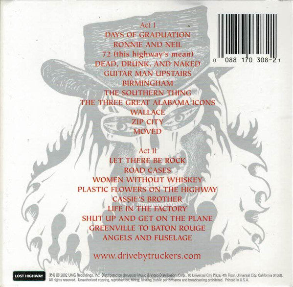 Drive-By Truckers : Southern Rock Opera (2xCD, Album, RE, Dig)