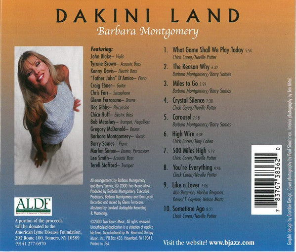 Barbara Montgomery (2) : Dakini Land (CD, Album)