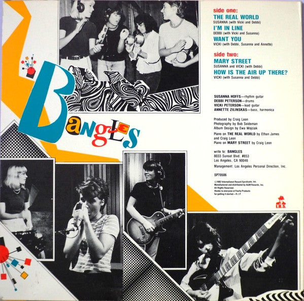 Bangles : Bangles (12", EP, RE, B C)