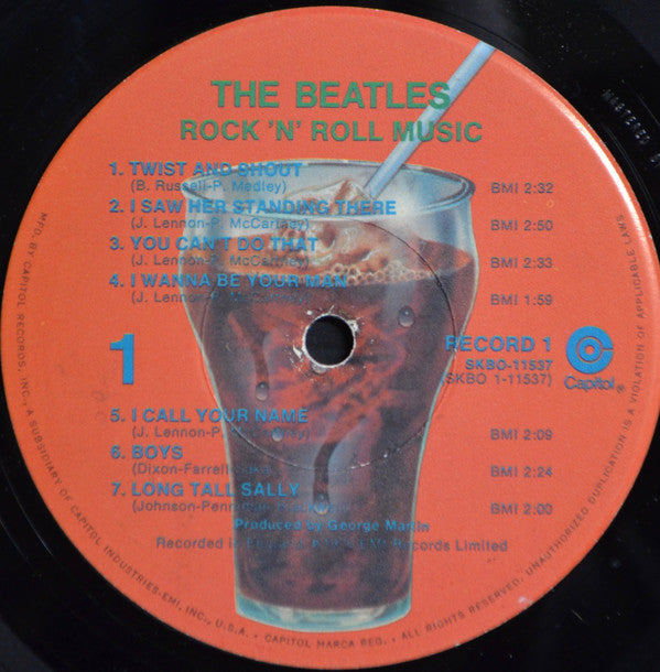 The Beatles : Rock 'N' Roll Music (2xLP, Comp)