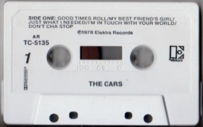 The Cars : The Cars (Cass, Album, RP)
