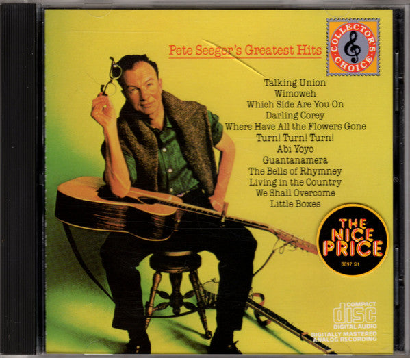 Pete Seeger : Pete Seeger's Greatest Hits (CD, Comp, RE)