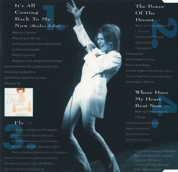 Céline Dion : It's All Coming Back To Me Now (CD, Maxi)