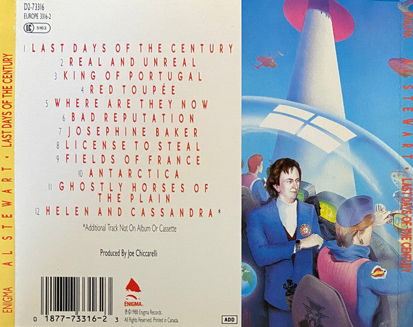 Al Stewart : Last Days Of The Century (CD, Album)