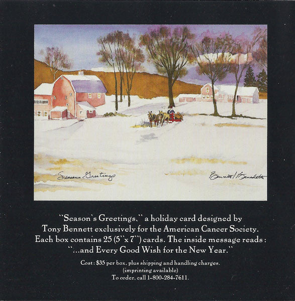 Tony Bennett : Snowfall (The Christmas Album) (CD, Album, RE)