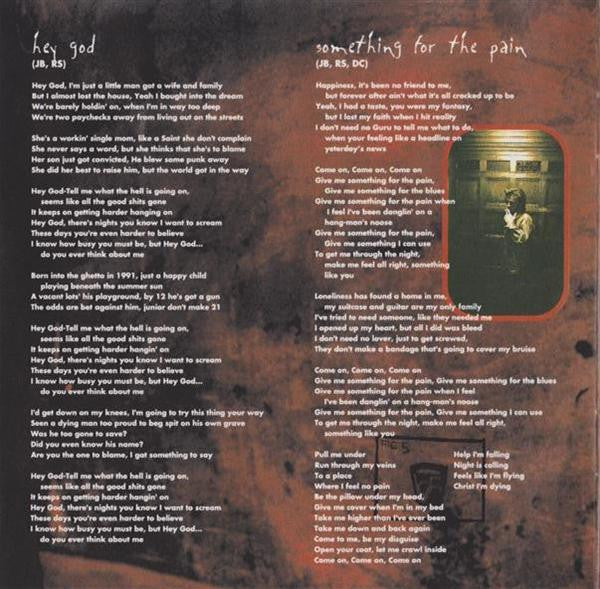 Bon Jovi : These Days (CD, Album, RM)