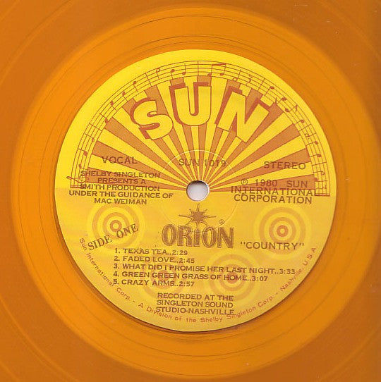 Orion (23) : Country (LP, Album, Gol)