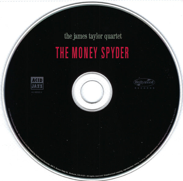 The James Taylor Quartet : The Money Spyder (CD, Album, RE)