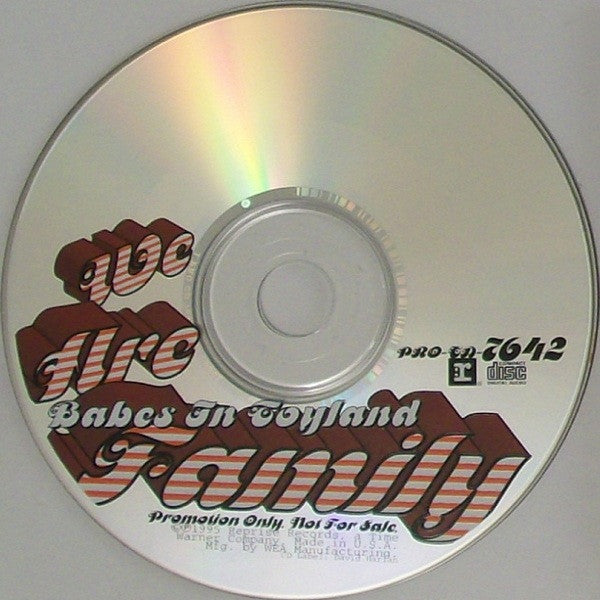 Babes In Toyland : We Are Family (CD, Single, Promo)