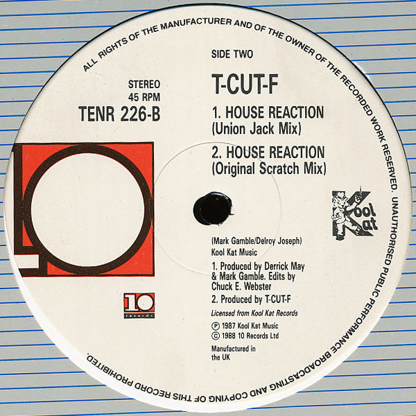 T-CUT-F : House Reaction (12")