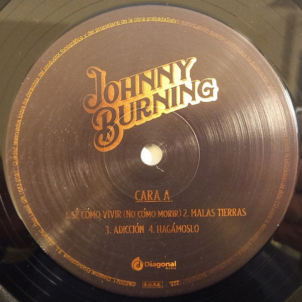 Johnny Burning (3) : Hagámoslo (LP, Album, Gat)