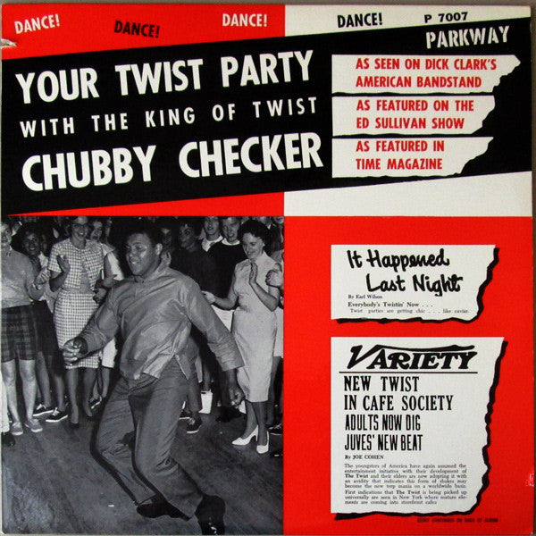 Chubby Checker : Your Twist Party (With The King Of Twist) (LP, Album)