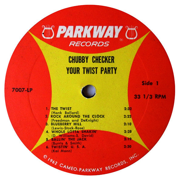 Chubby Checker : Your Twist Party (With The King Of Twist) (LP, Album)