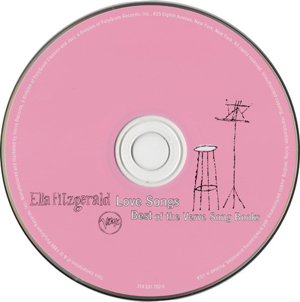 Ella Fitzgerald : Love Songs (Best Of The Song Books) (CD, Comp)