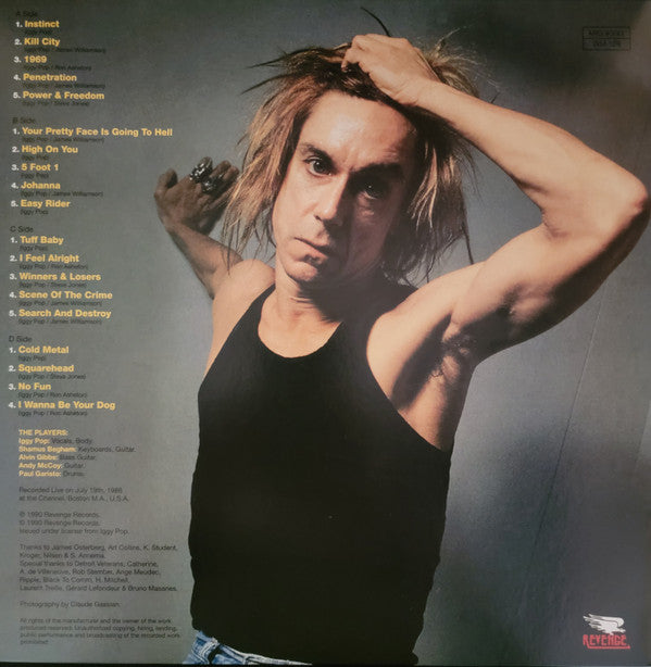 Iggy Pop : Live At The Channel Boston (2xLP, RSD, Ltd, RE, Yel)