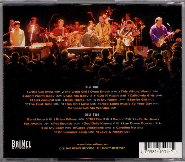 Brian Wilson : Live At The Roxy Theatre (2xCD, Album)