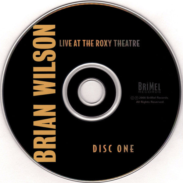 Brian Wilson : Live At The Roxy Theatre (2xCD, Album)