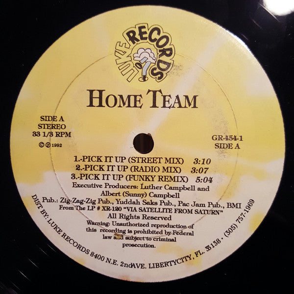 Home Team : Pick It Up (12")
