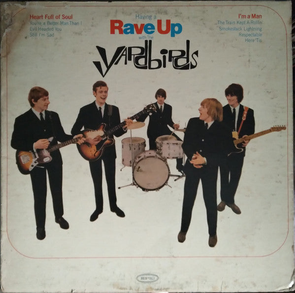The Yardbirds : Having A Rave Up With The Yardbirds (LP, Album, Mono)