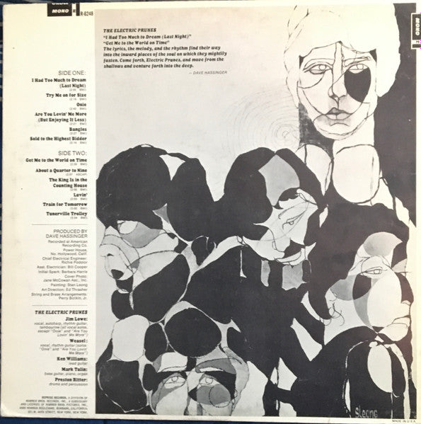 The Electric Prunes : The Electric Prunes (LP, Album, Mono, M/Print)