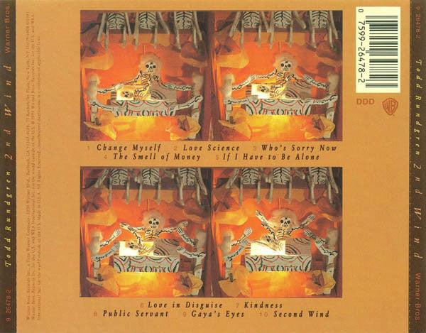 Todd Rundgren : 2nd Wind (CD, Album)