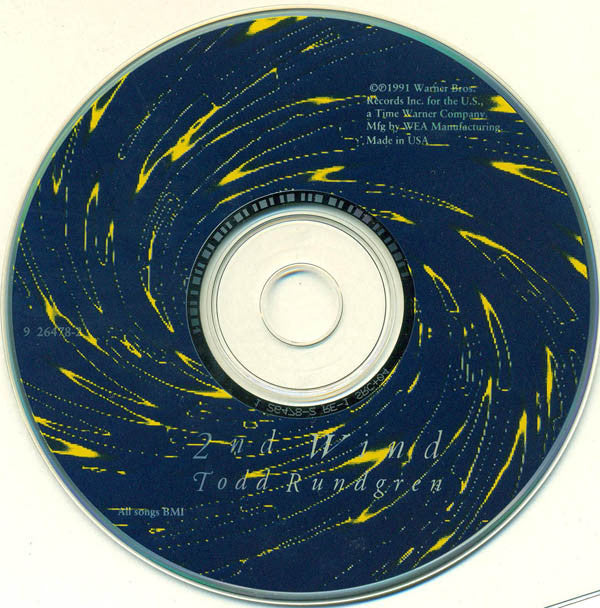 Todd Rundgren : 2nd Wind (CD, Album)