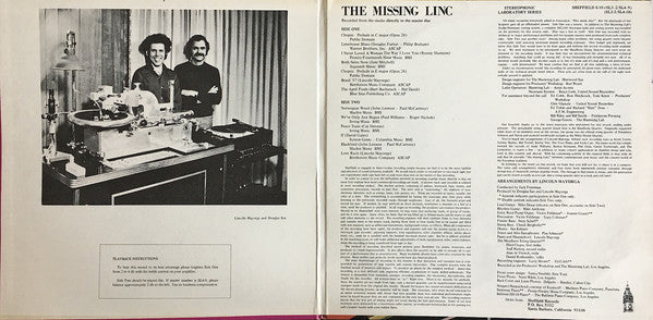 Lincoln Mayorga : The Missing Linc (Volume II) (LP, Album, Ltd, Gat)
