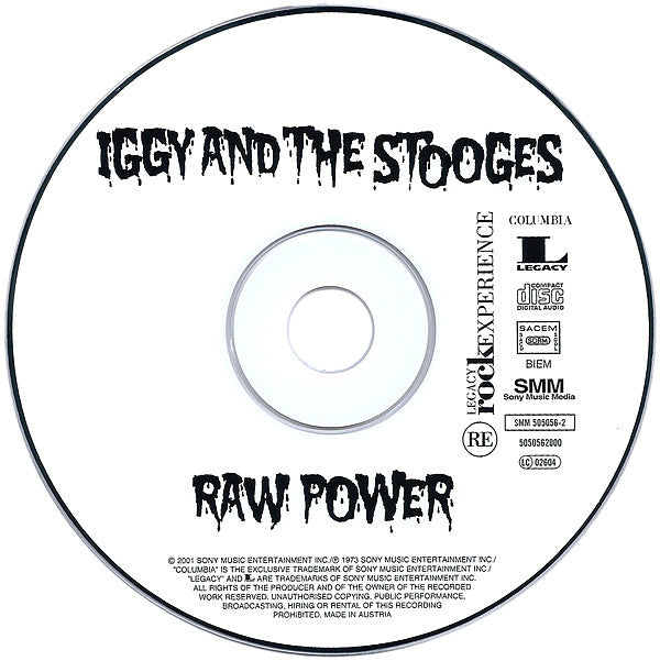The Stooges : Raw Power (CD, Album, RE, RM, Dig)