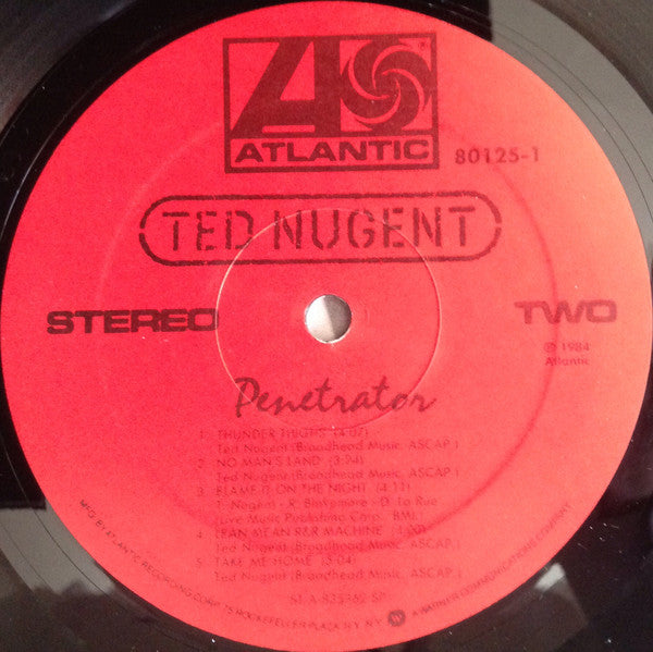 Ted Nugent : Penetrator (LP, Album, SP )