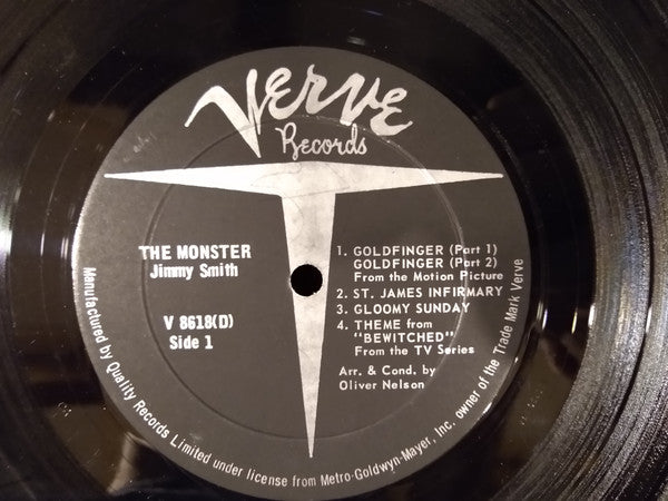 The Incredible Jimmy Smith* : Monster (LP, Album)