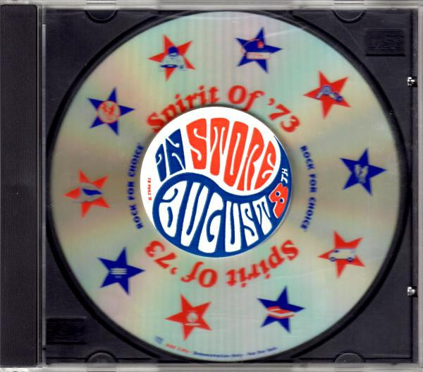 Various : Spirit Of '73 : Rock For Choice (CD, Album, Promo)